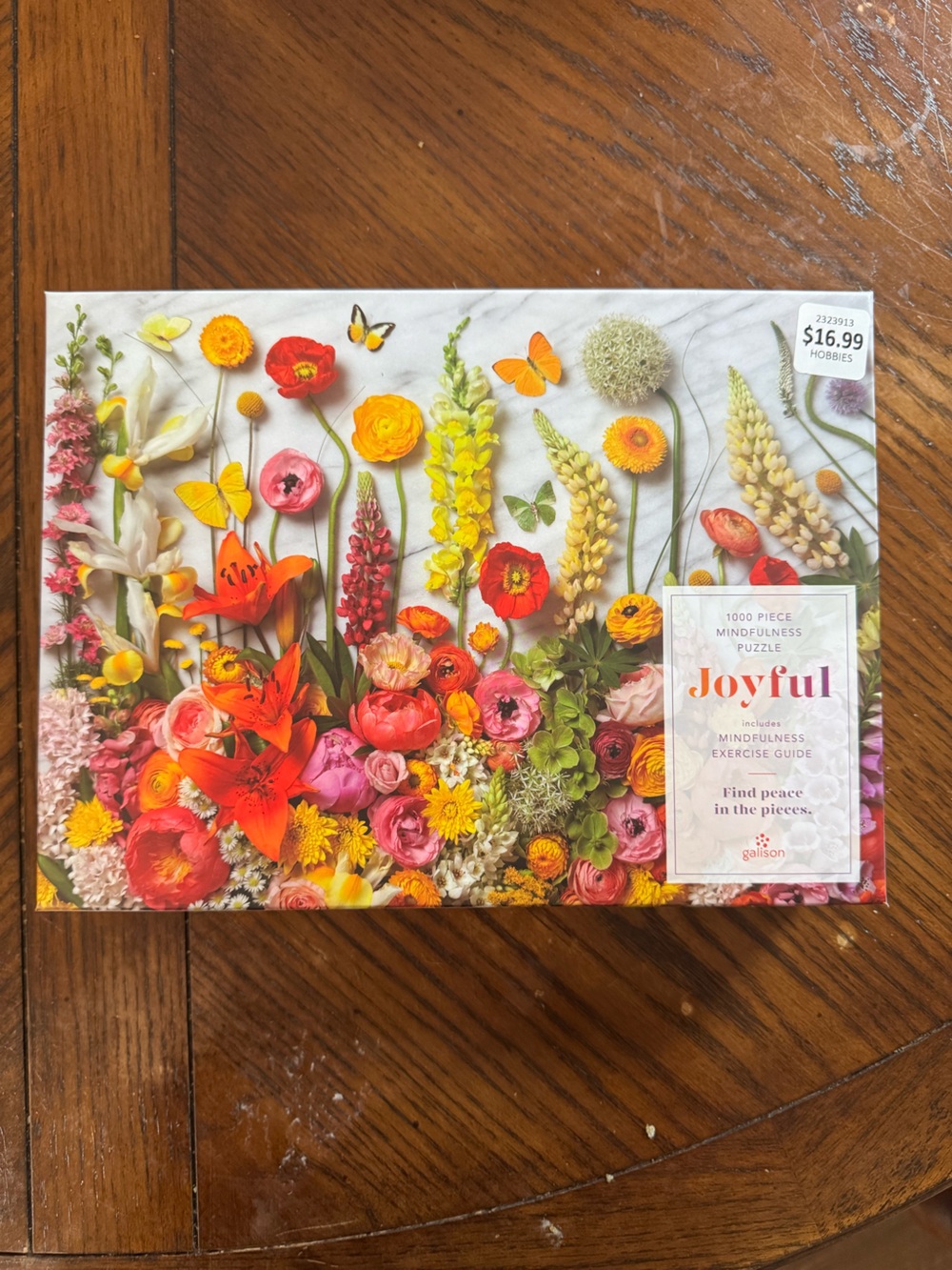 Joyful Floral 1000-Piece Puzzle — Bright Multicolor Flowers